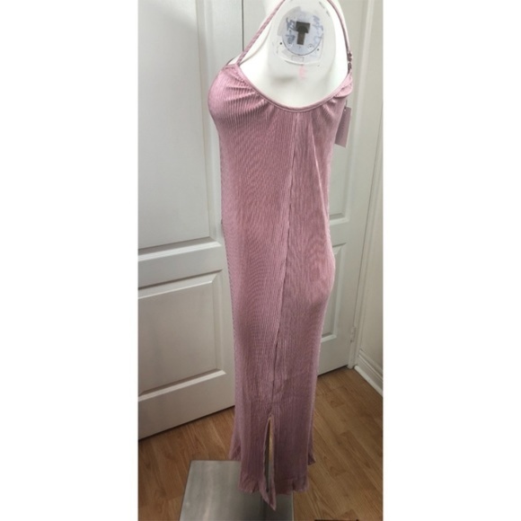 Sugarlips Pink Giselle Pleated Maxi Dress - Picture 5 of 5